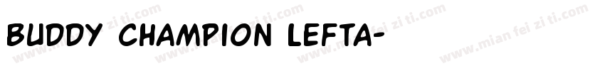 Buddy Champion Lefta字体转换